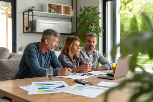 Estimation des économies d'énergie réalisées grâce à l'installation d'une pompe à chaleur