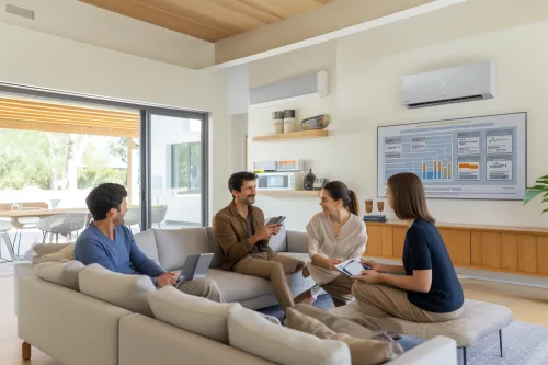 Comparatif des modèles de pompes à chaleur air-eau, air-air et géothermiques avec leurs prix moyens